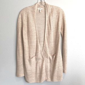 Joie shawl collar open cardigan